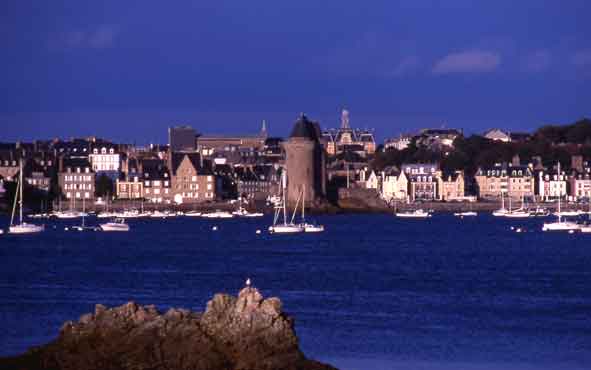 A view of St Malo